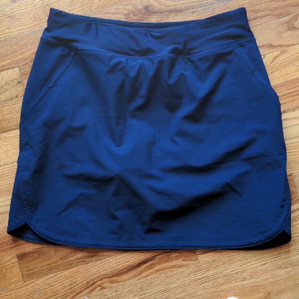 Lands' End Deep Blue Swim Skirt